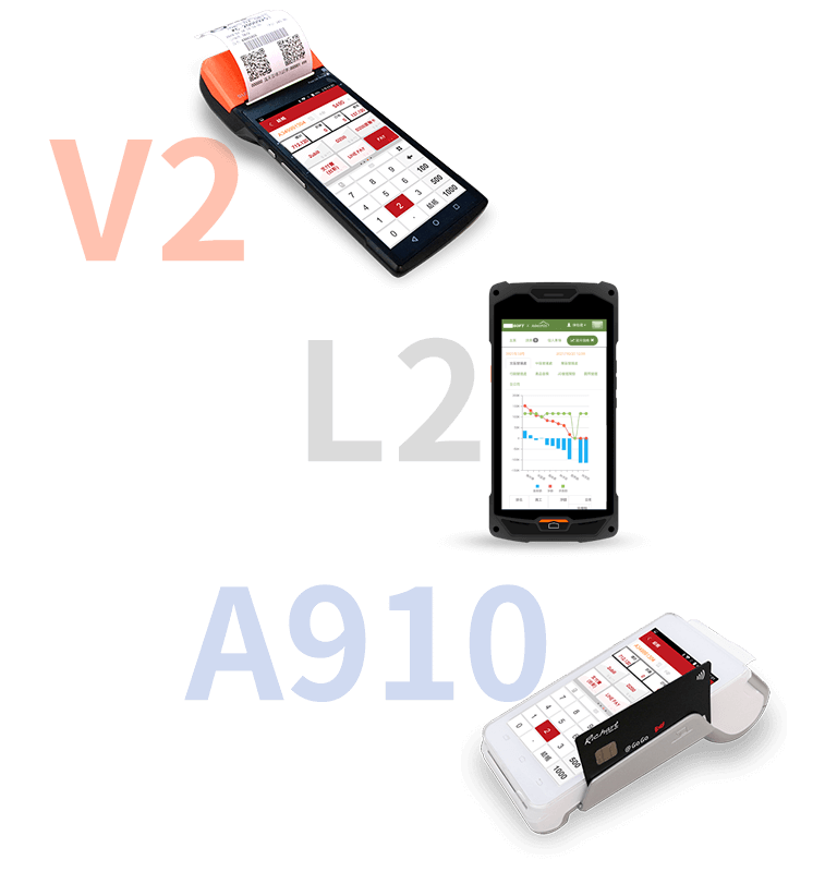 行動設備V2/L2/A910